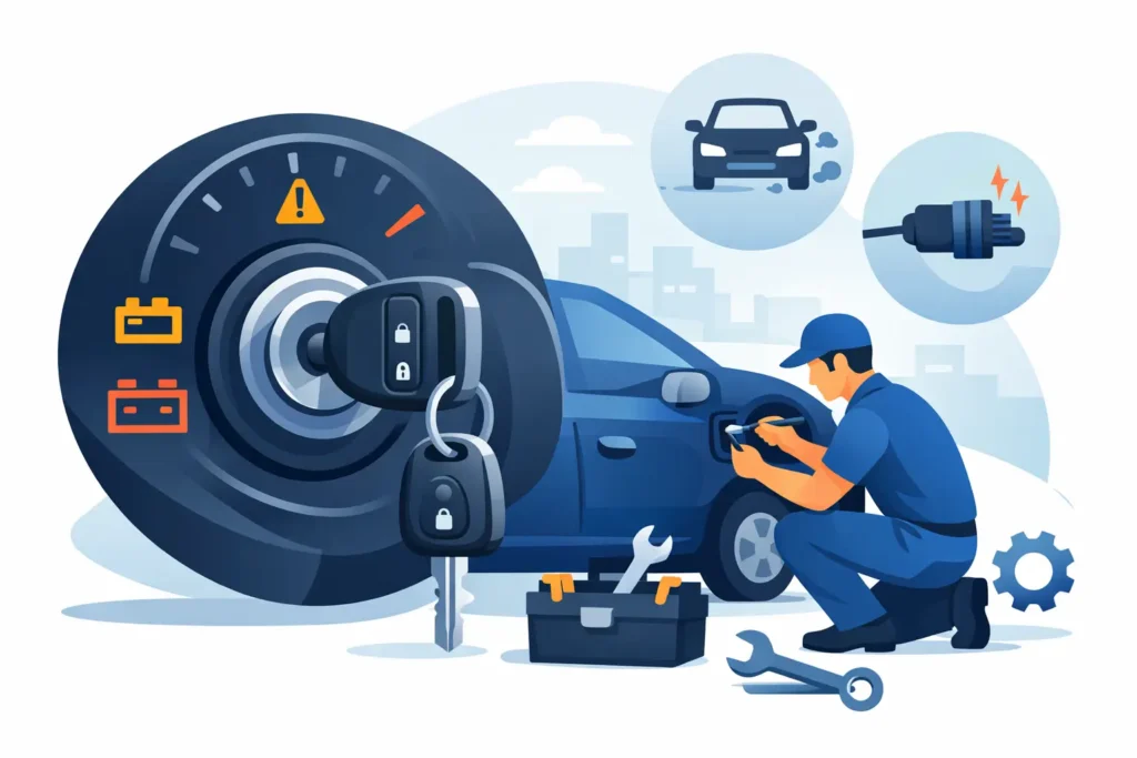 Ignition Switch Repair: Signs and Fixes