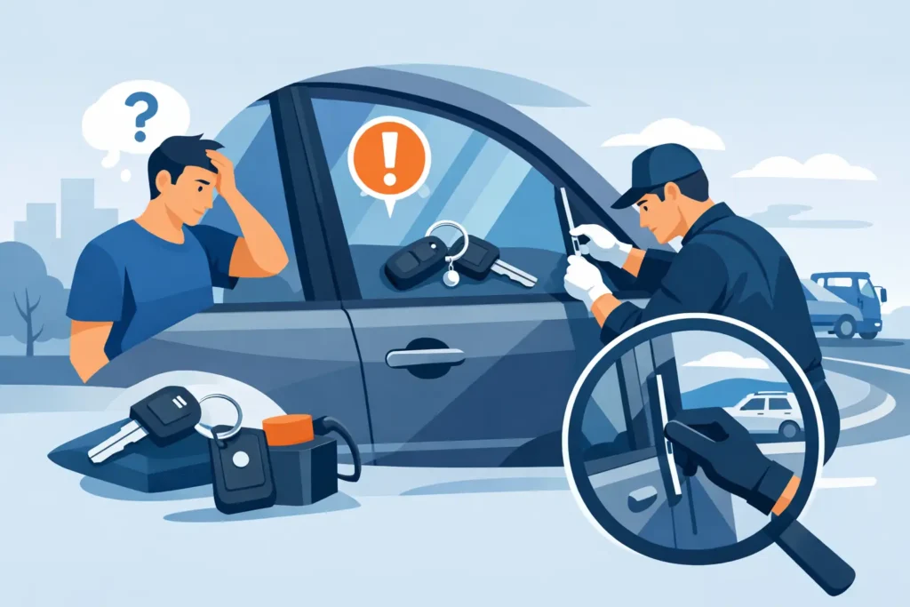 Locked Keys in Car Help That Gets You Moving