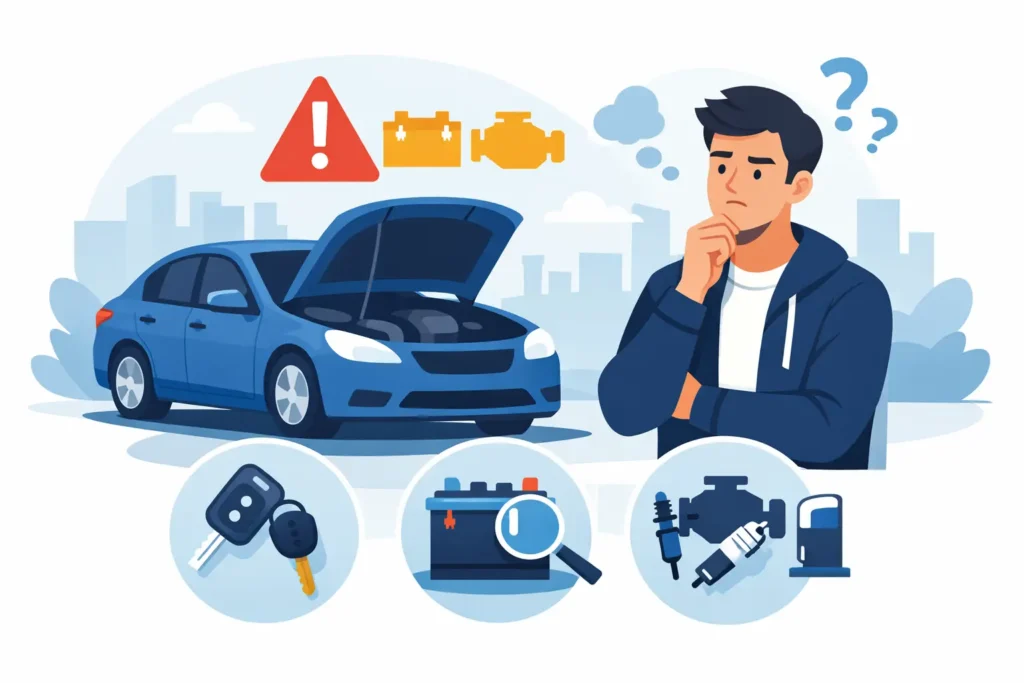 Top Causes Car Won’t Start and What to Check
