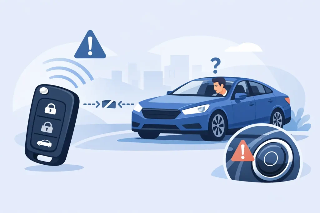 Why Car Says Key Not Detected