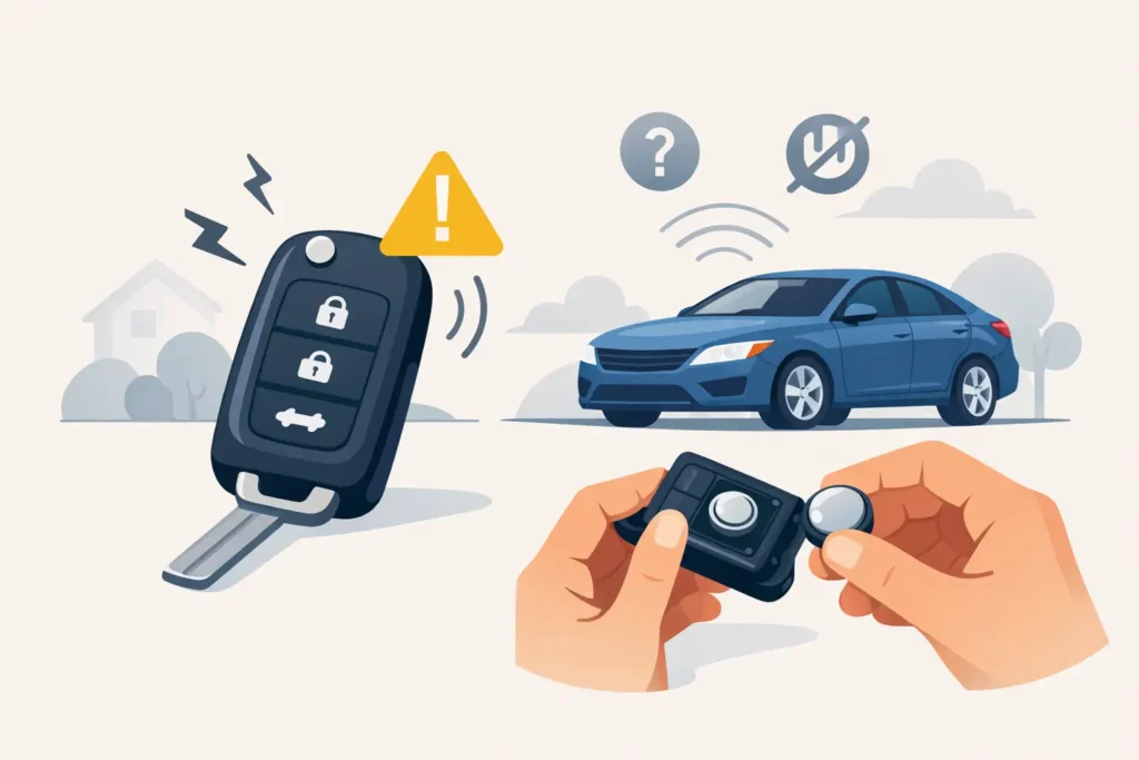 Remote Car Key Stopped Working? Do This First