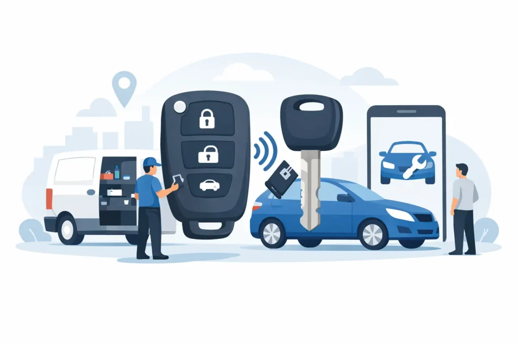 Mobile Transponder Key Replacement Process
