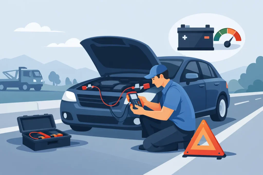 How to Test Car Battery Roadside Without Guessing