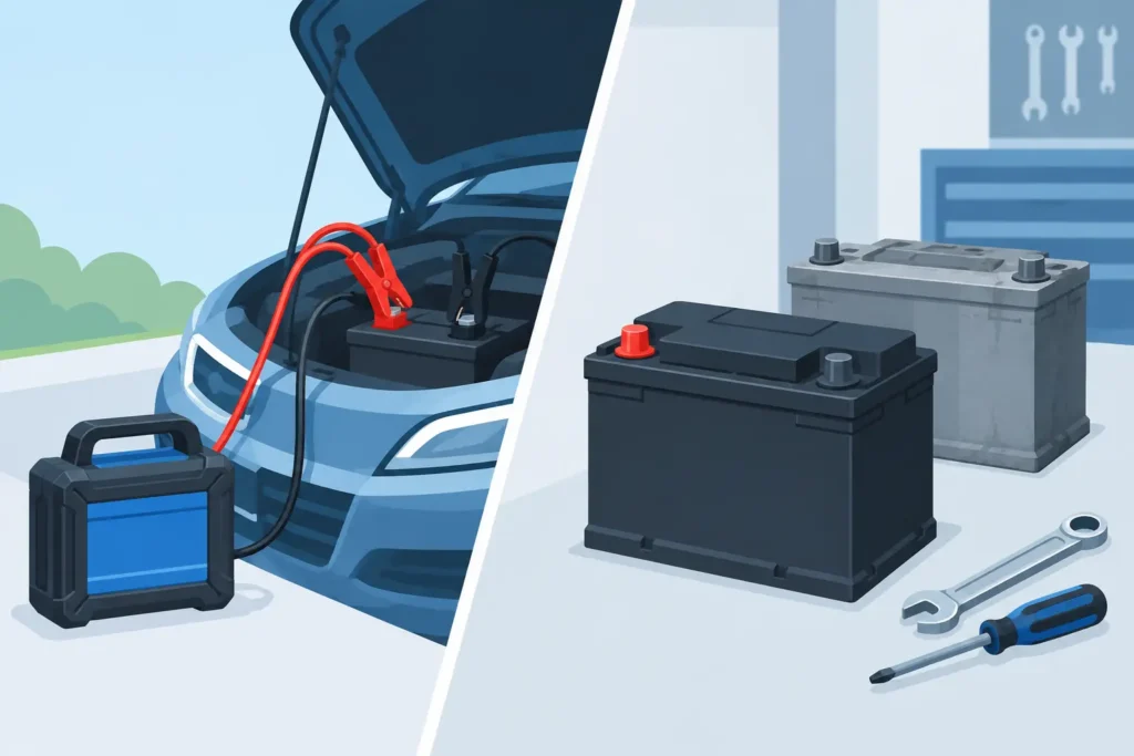 Jump Start Versus Battery Replacement Explained