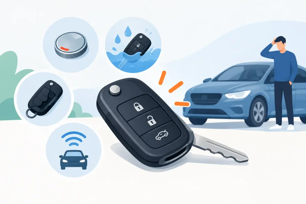 Top Causes of Car Key Failure and What to Do